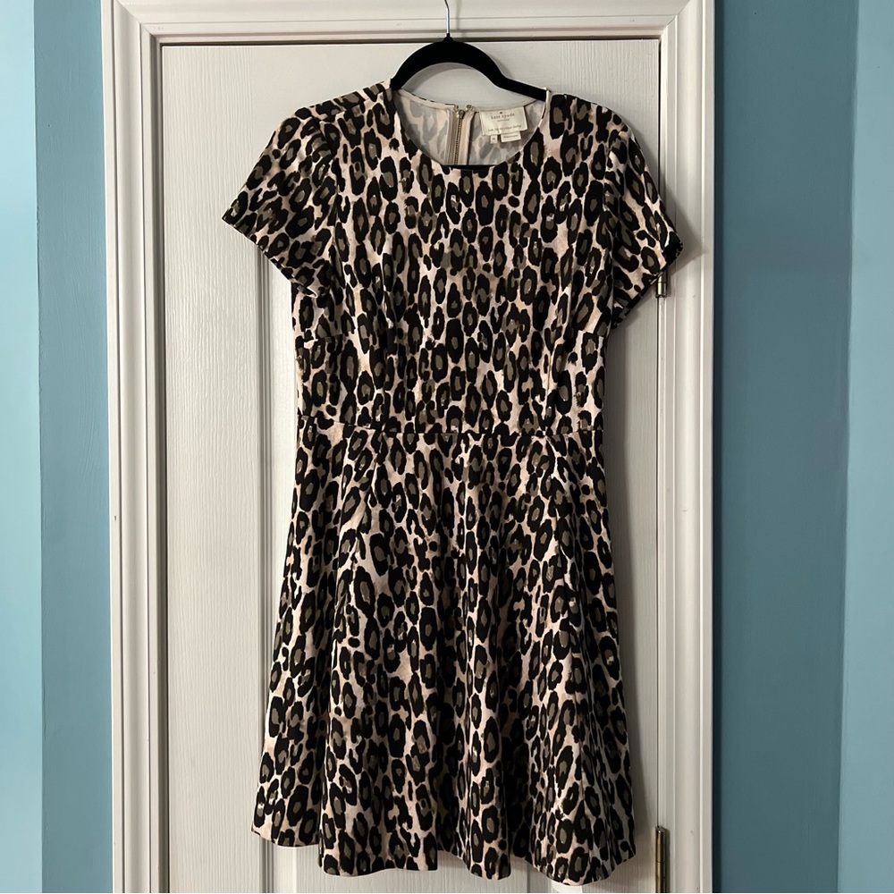 Kate spade leopard dress